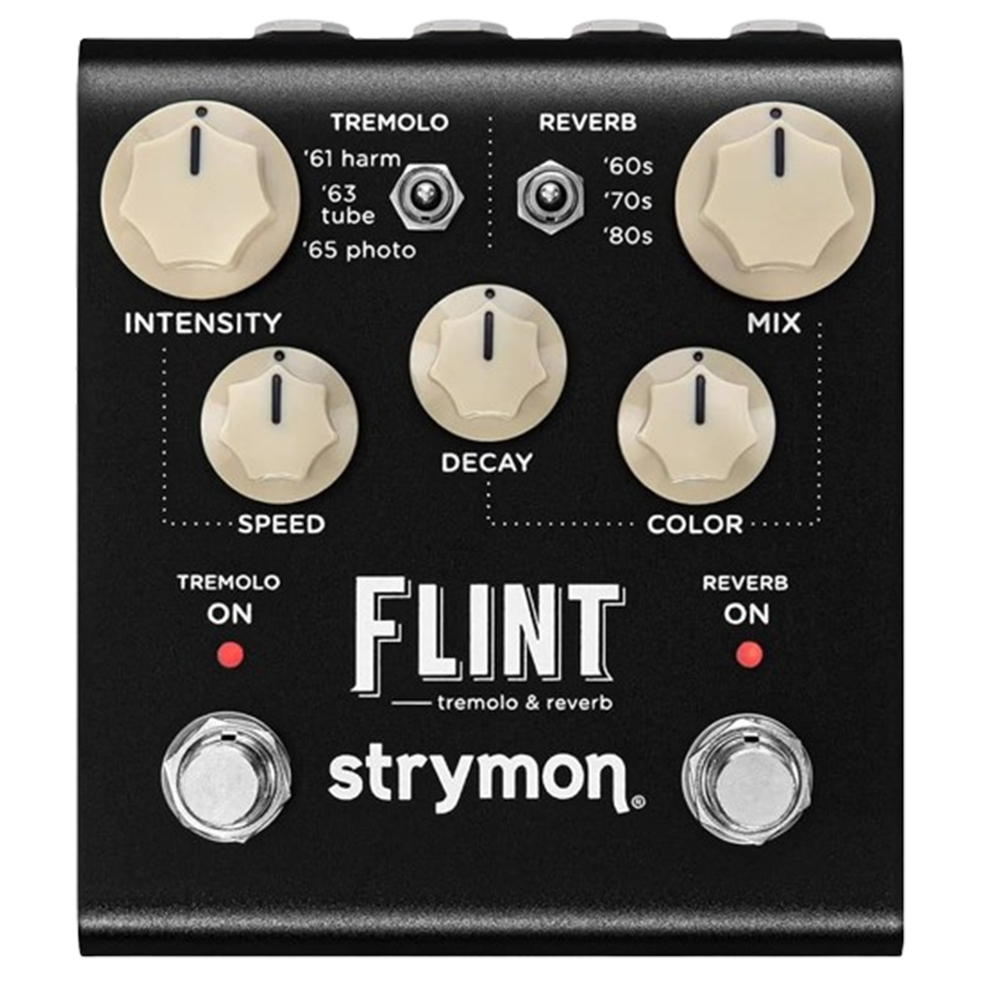 The Strymon Flint pedal is celebrated for providing vintage-inspired reverb and tremolo, making it one of the pedals.