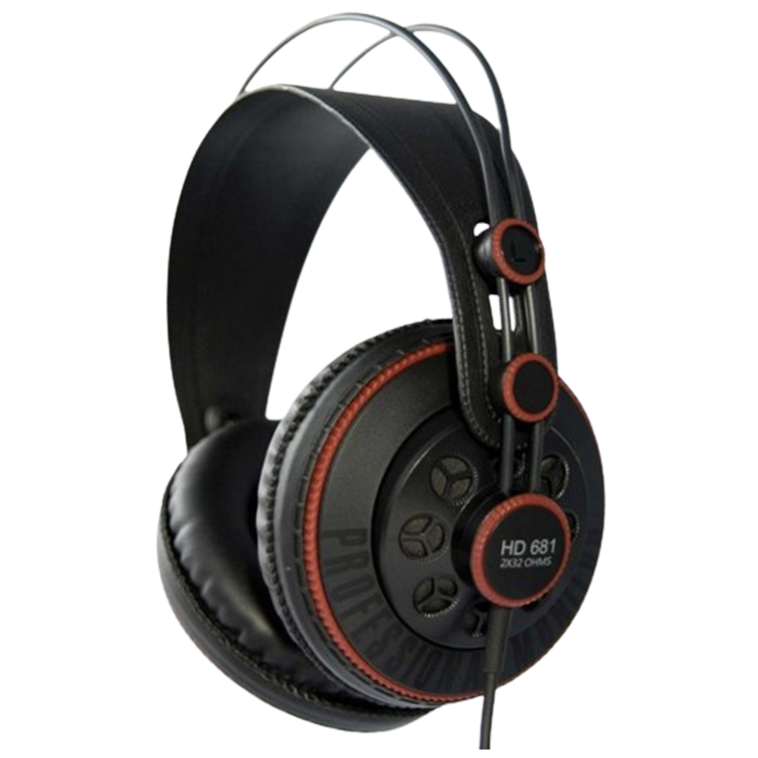 Superlux HD-681 Dynamic Semi-Open Headphones, balancing quality and comfort, are top contenders for the best headphones in music producing.