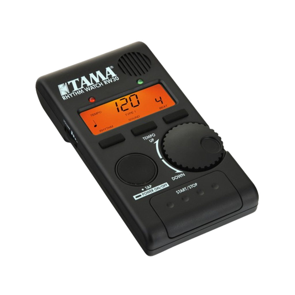 Tama Rhythm Watch RW30 metronome, a sturdy and reliable choice, making it one of the best metronomes for drummers who need durability and precision.