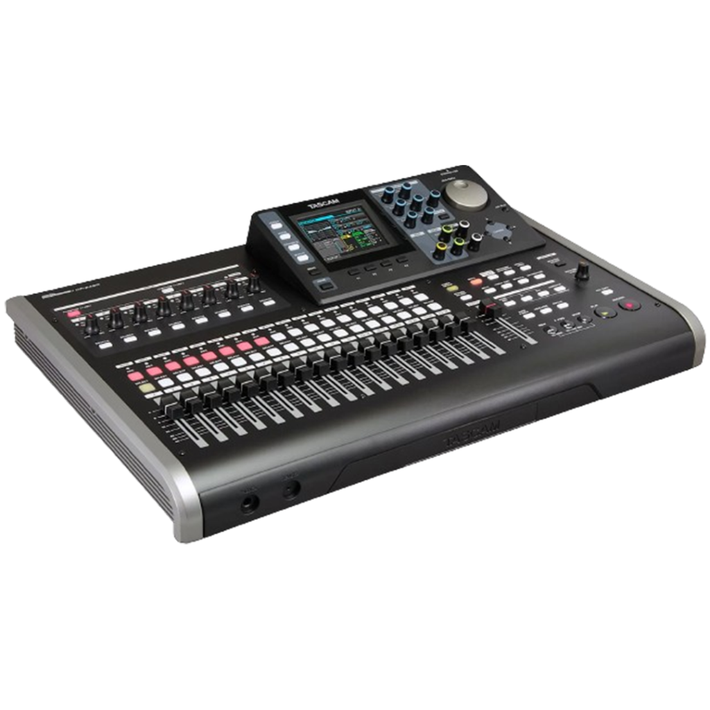 The Tascam DP-24SD's expansive channel offering secures its spot as a multitrack recorder for serious musicians and engineers.