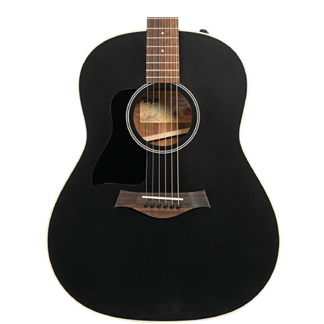 The Taylor American Dream AD17E Blacktop combines affordability with quality, a true contender for the best acoustic electric guitar.