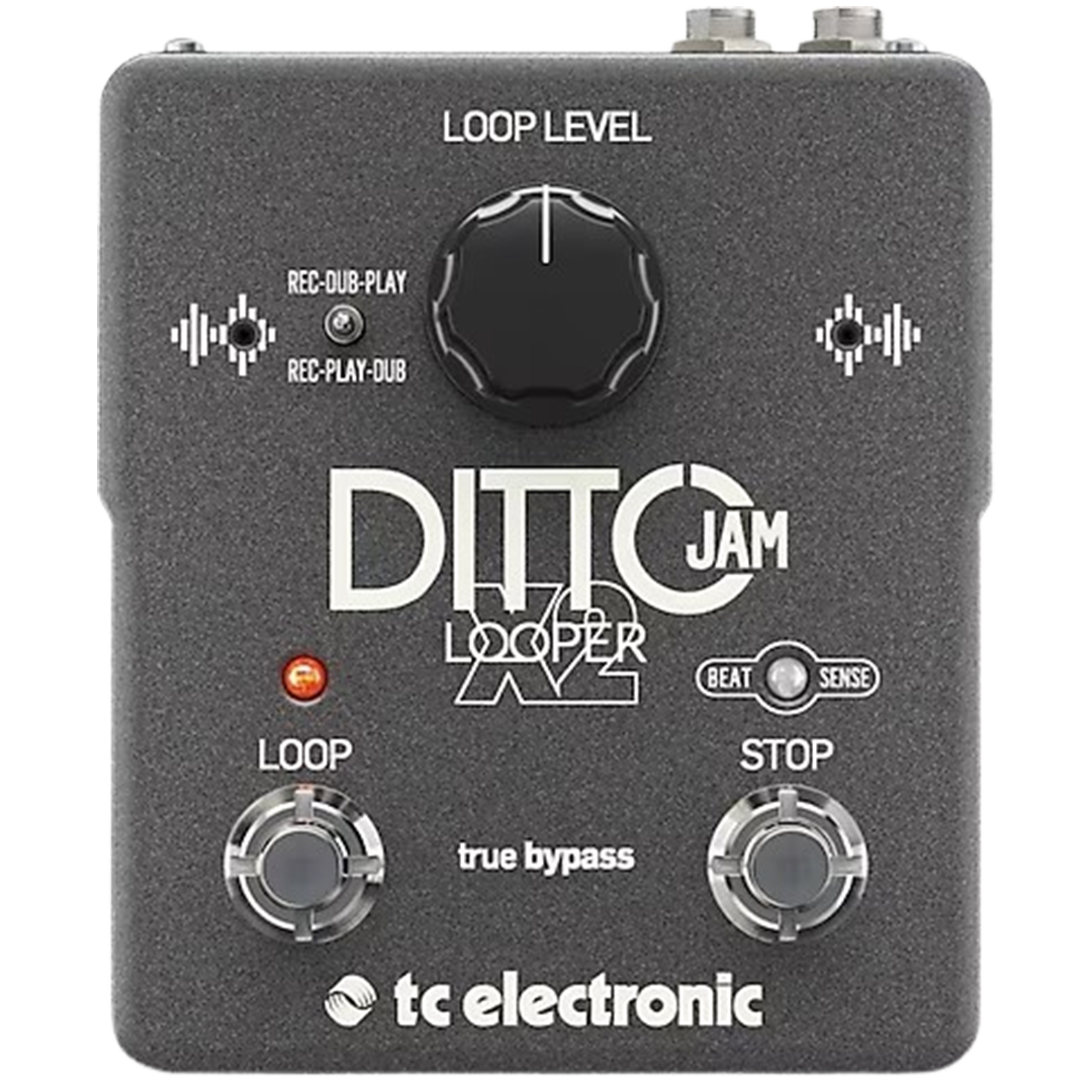 The TC Electronic Ditto X2 is known as the best acoustic guitar pedal for looping, offering intuitive controls and clear sound.