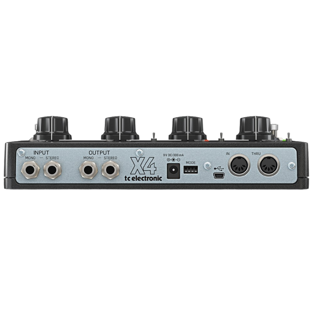 The TC Electronic Ditto X4 Looper offers dual-loop tracks, multiple effects, and intuitive controls, allowing guitarists to craft complex sonic layers and textures.