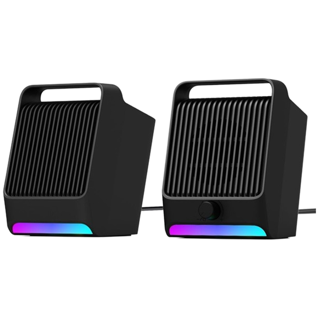 XKX RGB projector speakers offer not only superior sound quality but also an LED light show, positioning them as one of the best speakers for a projector for users who enjoy a visually dynamic audio environment.