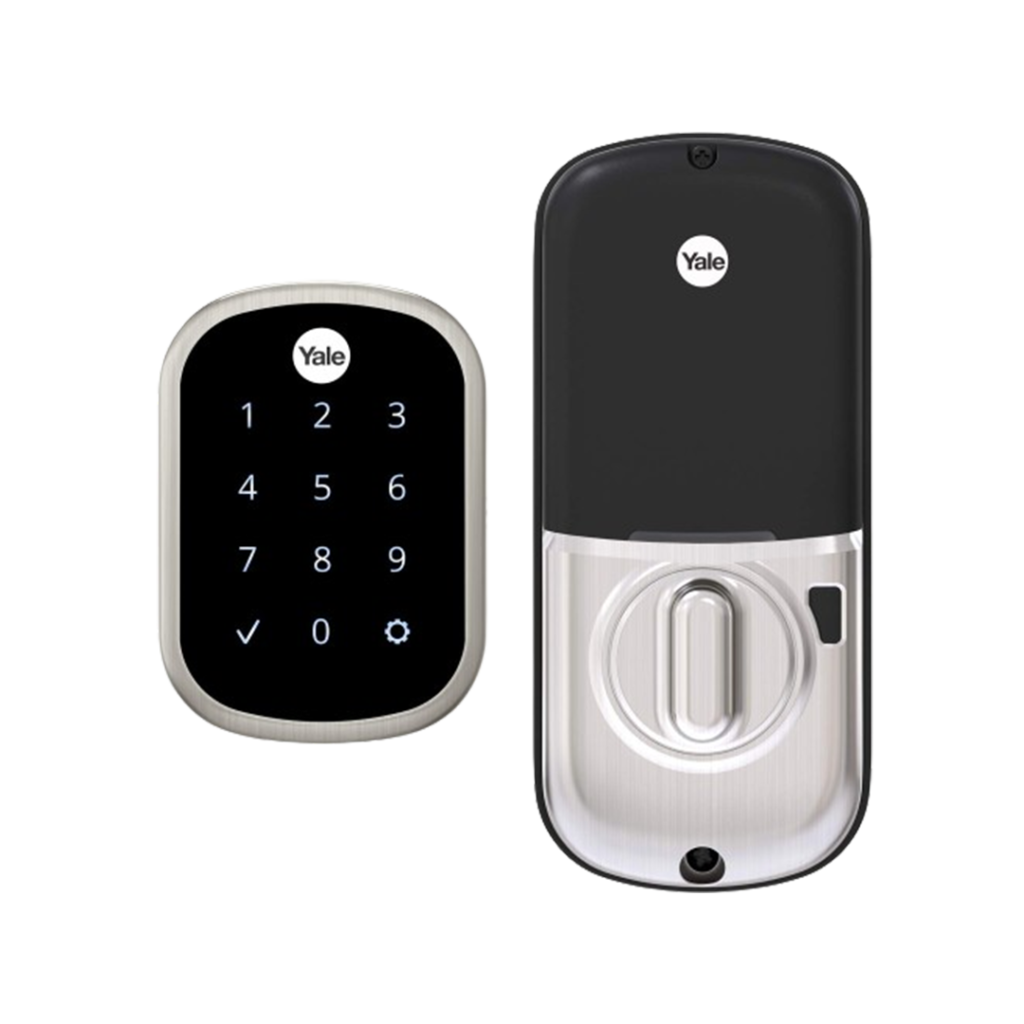 Experience keyless convenience with the Yale Assure SL, the best Ring compatible smart lock featuring a touchscreen keypad for secure, code-based entry.