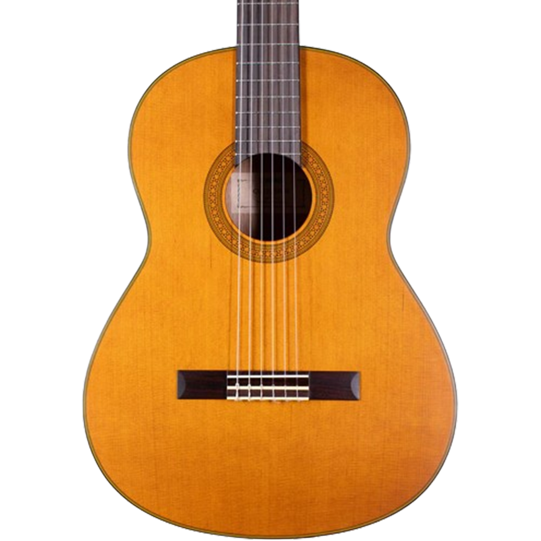 The Yamaha CG122MCH classical guitar is a standout for beginners, featuring high-quality materials that enhance learning and performance.
