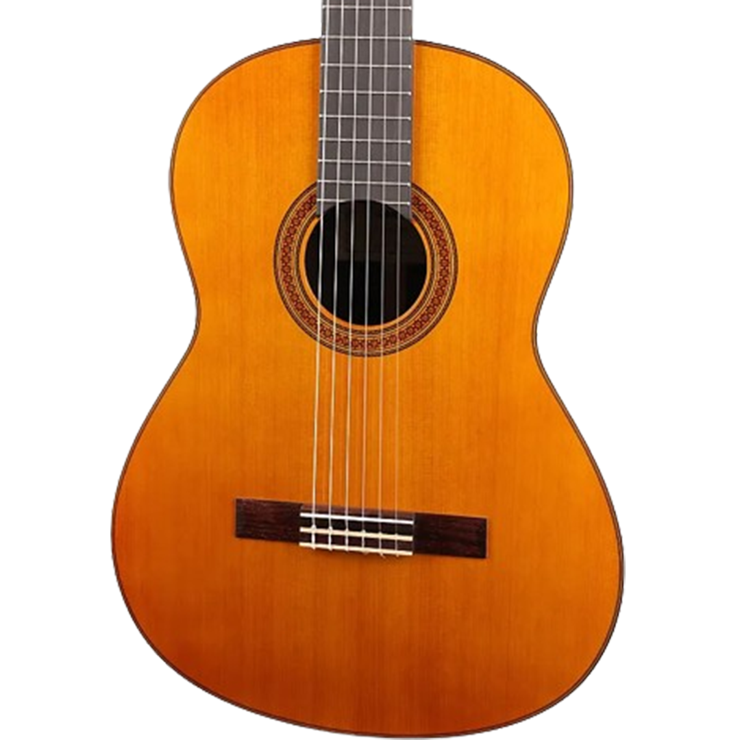 The Yamaha CG182C offers beginners a beautiful classical guitar with robust sound quality, making it one of the best classical guitars for beginners.