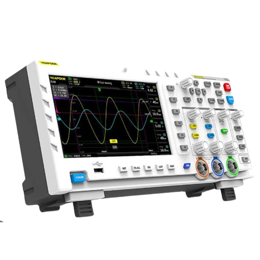 The Yeapook ADS1014D digital oscilloscope is designed to meet the dynamic needs of hobbyists, with dual-channel capabilities for versatile applications.