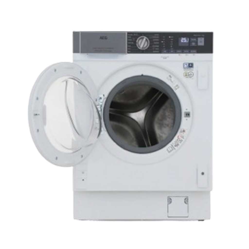 The AEG L7FC8432BI is one of the best quiet washing machines, offering efficient and silent operation.