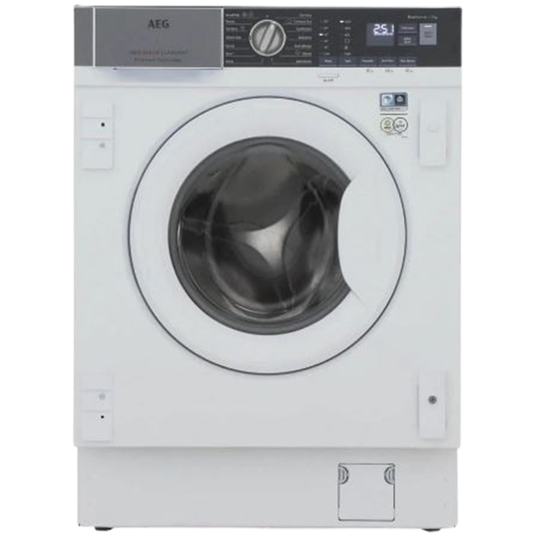 Experience the tranquility of laundry with the AEG L7FC8432BI, a top contender for the best quiet washing machine.