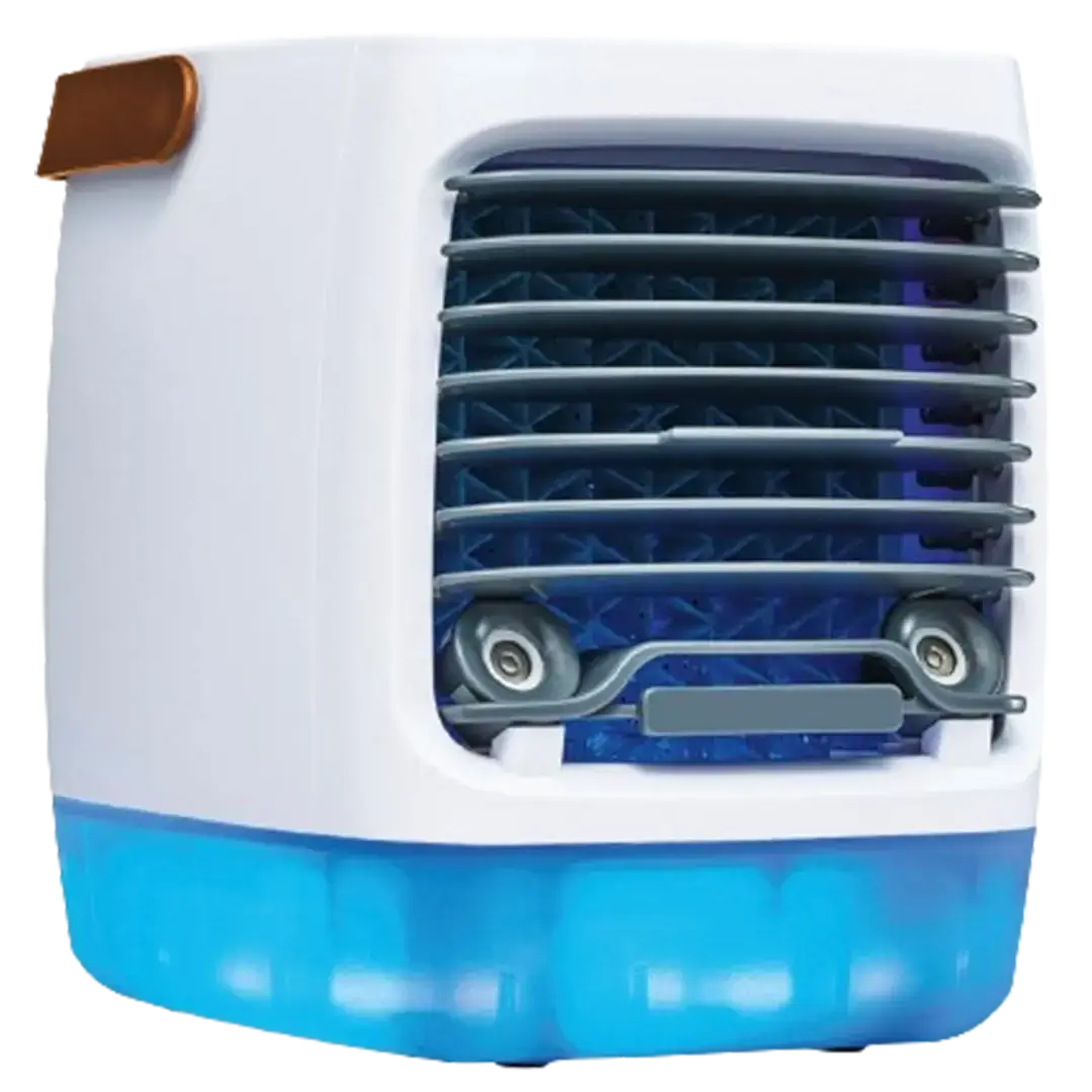 The Arctic Air Chill Zone is recognized as one of the best affordable portable air conditioners, featuring a lightweight and energy-efficient design for personal use.