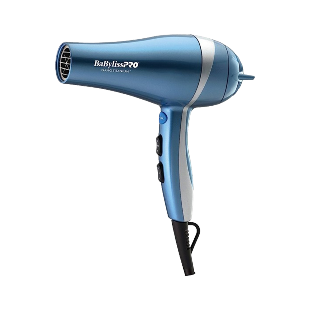 The BaBylissPRO Nano Titanium Dryer is the best ceramic hair dryer for fine hair, featuring advanced technology for superior drying.