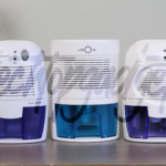 A lineup of the best dehumidifiers for small bathrooms, featuring models like Eva-Dry, Pro Breeze, and Whirlpool, all designed for effective moisture control.