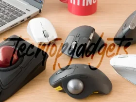 This workstation showcases a variety of Logitech mice, including the ergonomic trackballs and the high-performance MX Master 3S, each competing for the title of best Logitech mouse for work, proving that there's a perfect Logitech mouse for every professional's need.