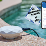 Highlighting the best pool monitoring system of 2024, this image showcases a top-rated product for maintaining pool health and clarity.