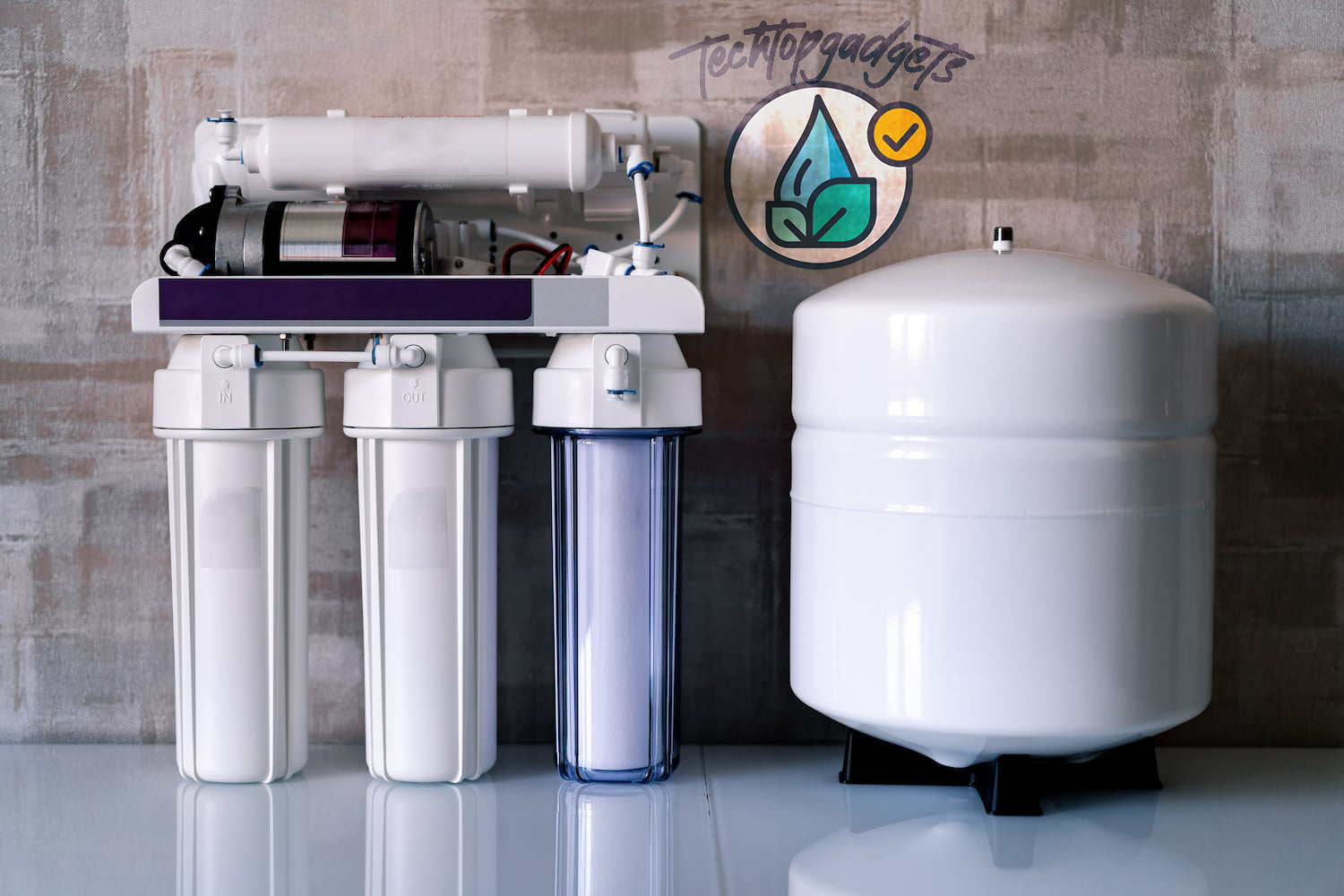 The Techtopgadgets water softener and filtration system is the best solution for ensuring pure and soft water in your home, featuring state-of-the-art technology for efficient water treatment.