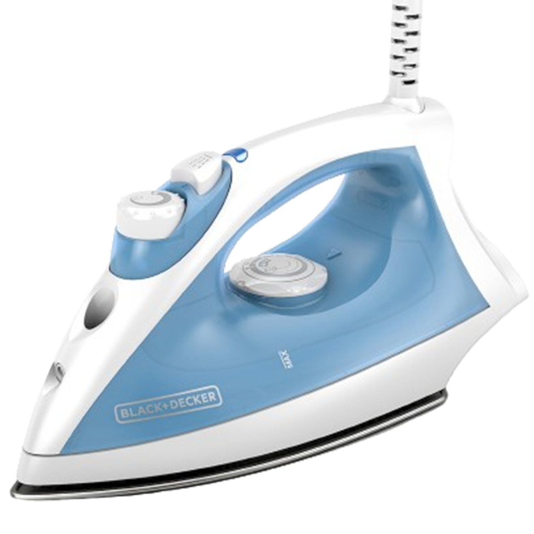 The Black+Decker Steam Iron, a top choice for quilting enthusiasts seeking precision and ease of use.