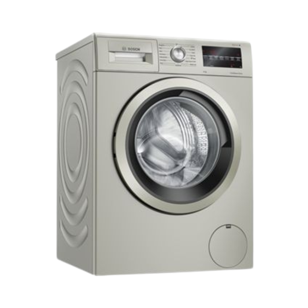 The Bosch Serie 6 WAU28TS1GB stands out as one of the best quiet washing machines, ensuring a peaceful home environment.