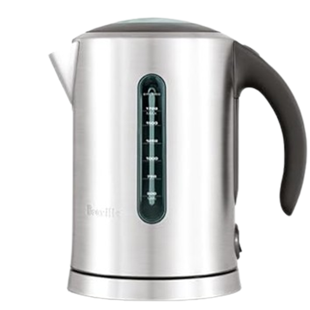 The Breville IQ Kettle stands out as the best kettle for electric tea brewing, offering a customizable experience with its temperature control settings and premium build.