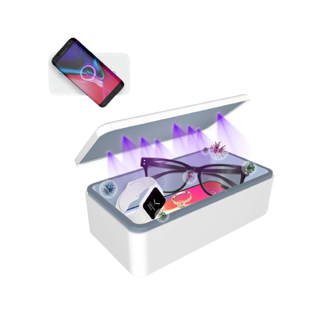The CAHOT UV Light Sanitizer Box is one of the best phone sanitizers available, providing thorough and efficient sanitization for your devices.