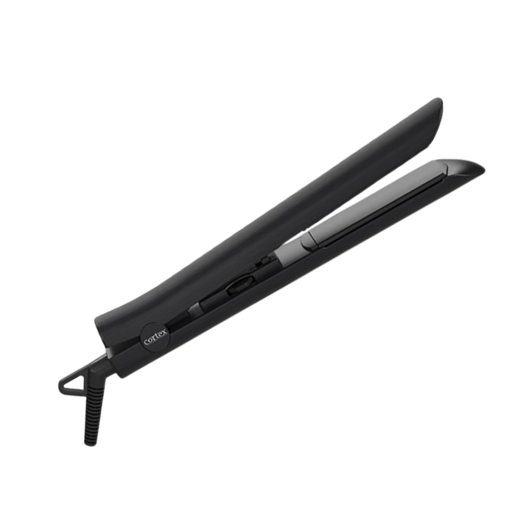 The Cortex Professional Flat Iron delivers precision straightening with its sleek design and high-performance heat settings.