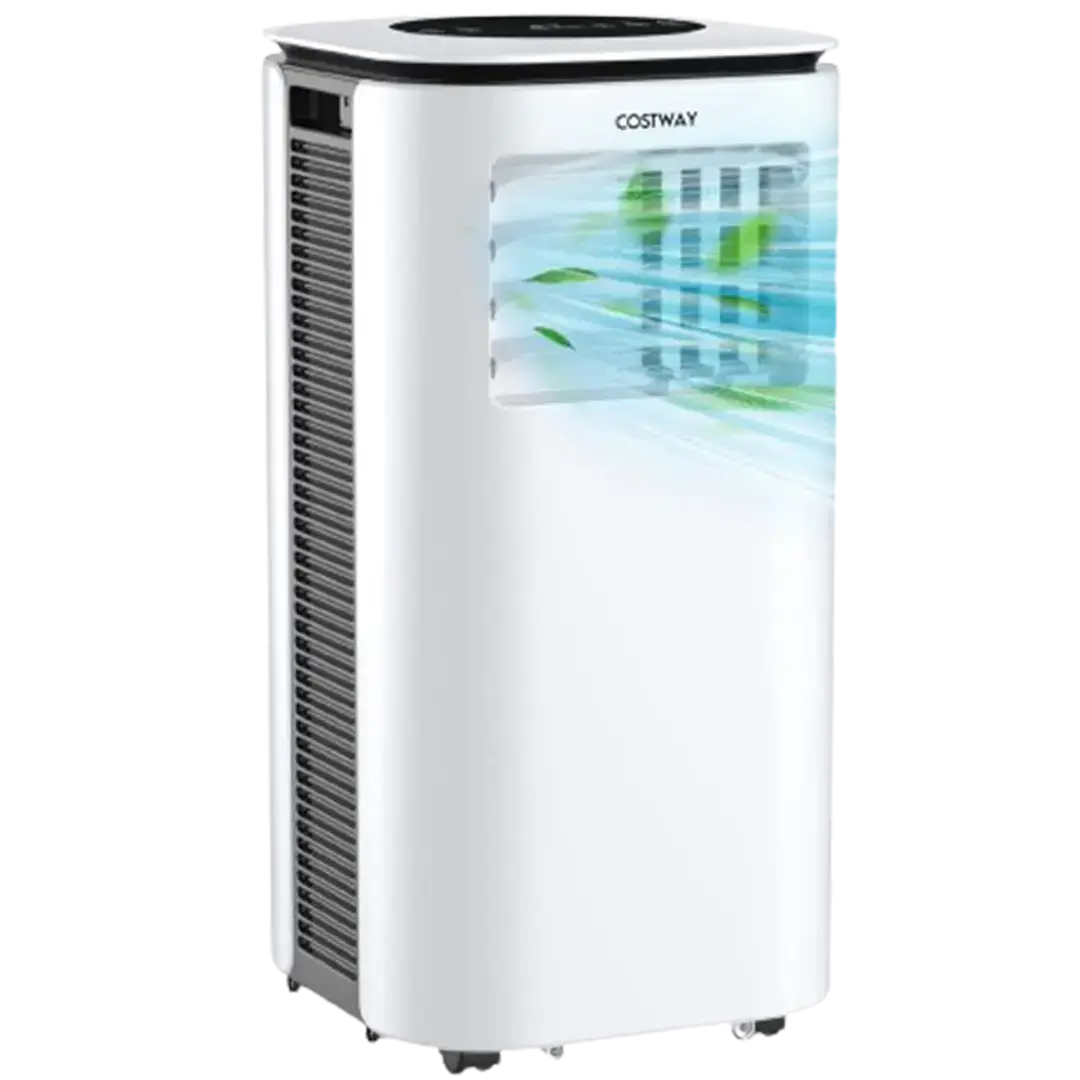 Opt for the best affordable portable air conditioner with the Costway Portable Air Conditioner, complete with a remote control for easy temperature adjustments.