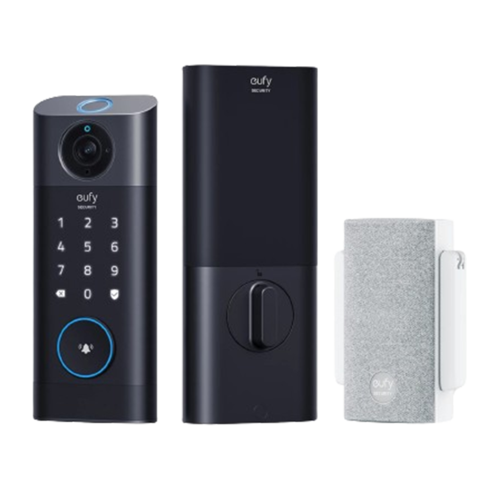 Eufy Security Video Smart Lock combines visual monitoring with secure access, making it an ideal smart door lock for Airbnb hosts.