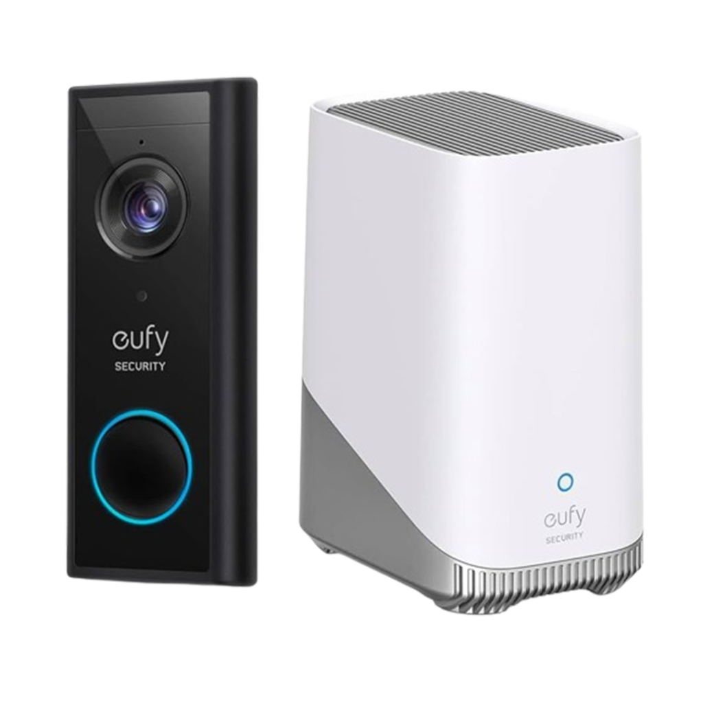 The Eufy Video Doorbell S220 is synonymous with the best smart doorbell without subscription, providing reliability and clear video with no extra fees.