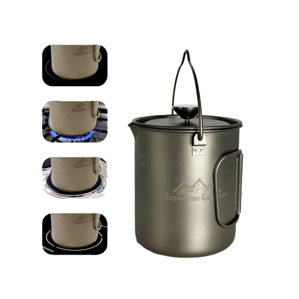 Exploration Gadget Coffee Maker, designed for backpacking enthusiasts, offering durability and ease of use in making coffee outdoors.