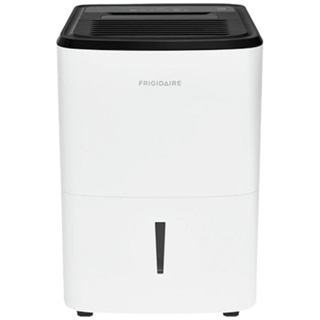 As the best dehumidifier for small bathrooms, the Frigidaire 50 Pint Dehumidifier ensures optimal humidity levels with its spacious design.