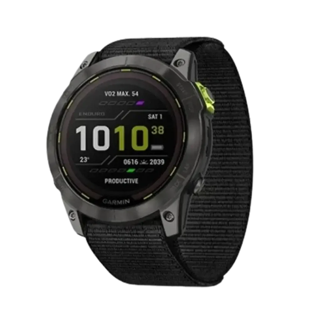 Designed for the long haul, the Garmin Enduro 2 is a prime choice for the best GPS watch for trail running, with a battery life that outlasts the competition.