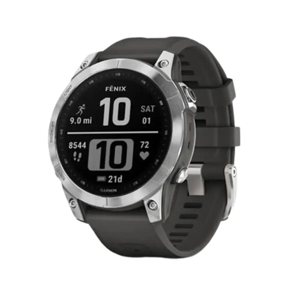 The Garmin Fenix 7 stands out as the best GPS watch for trail running, offering unparalleled features encased in a rugged, sophisticated design.