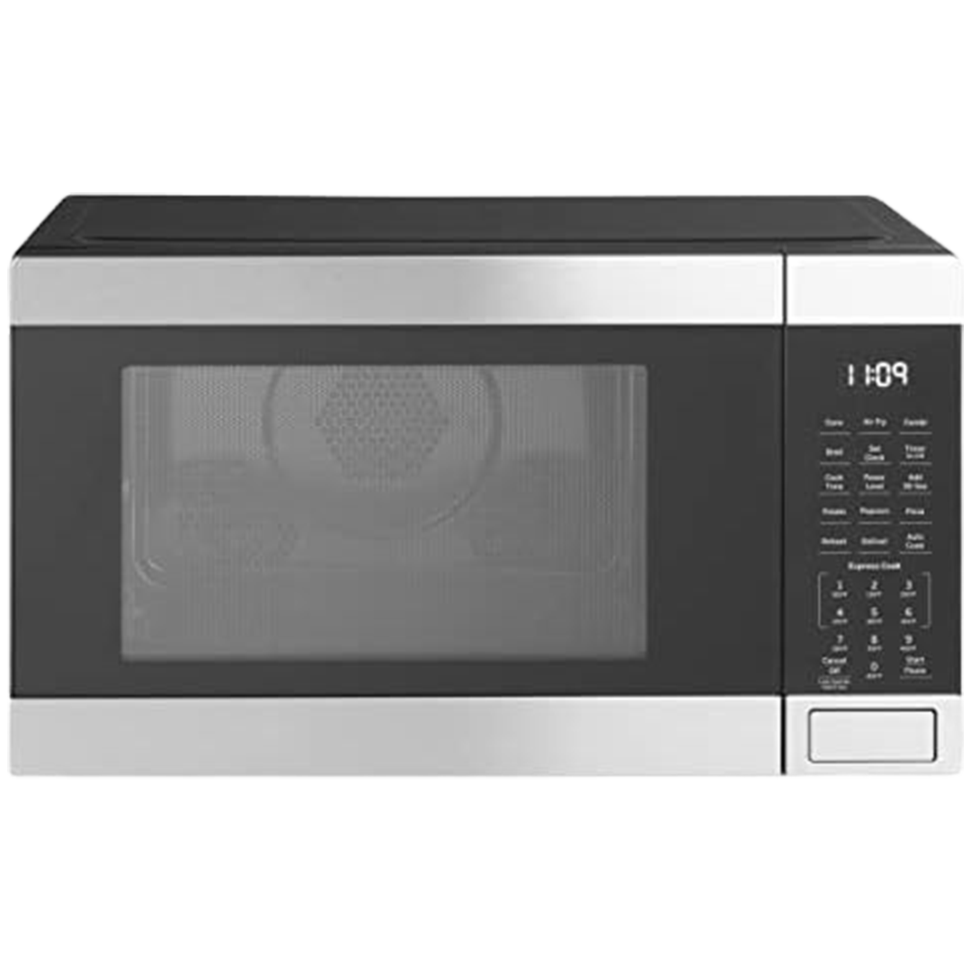 The GE 1.0-cu ft Best Microwave features Express Cook and multiple presets, perfect for quick and versatile cooking.