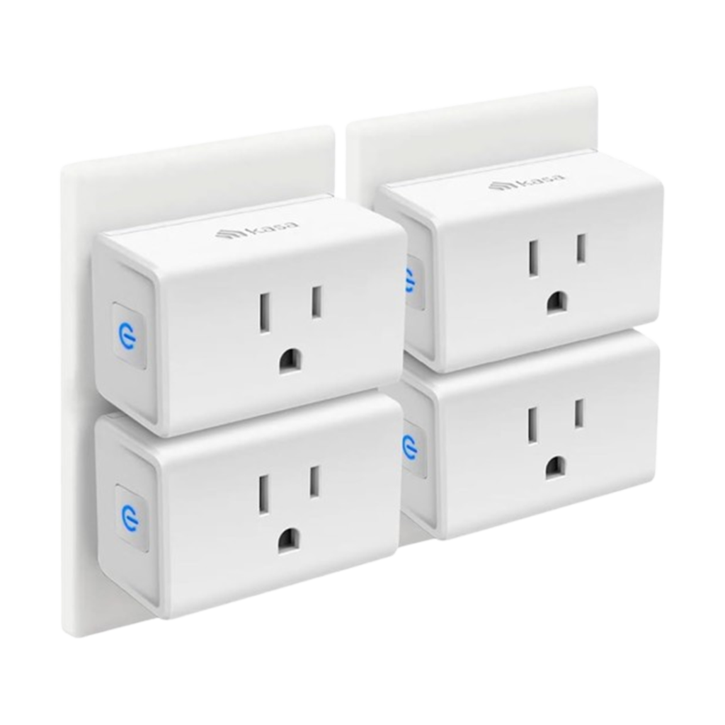 The compact Kasa Smart Plug Mini, 15A by TP-Link, designed for best smart outlets, allows for remote access and control of your appliances.