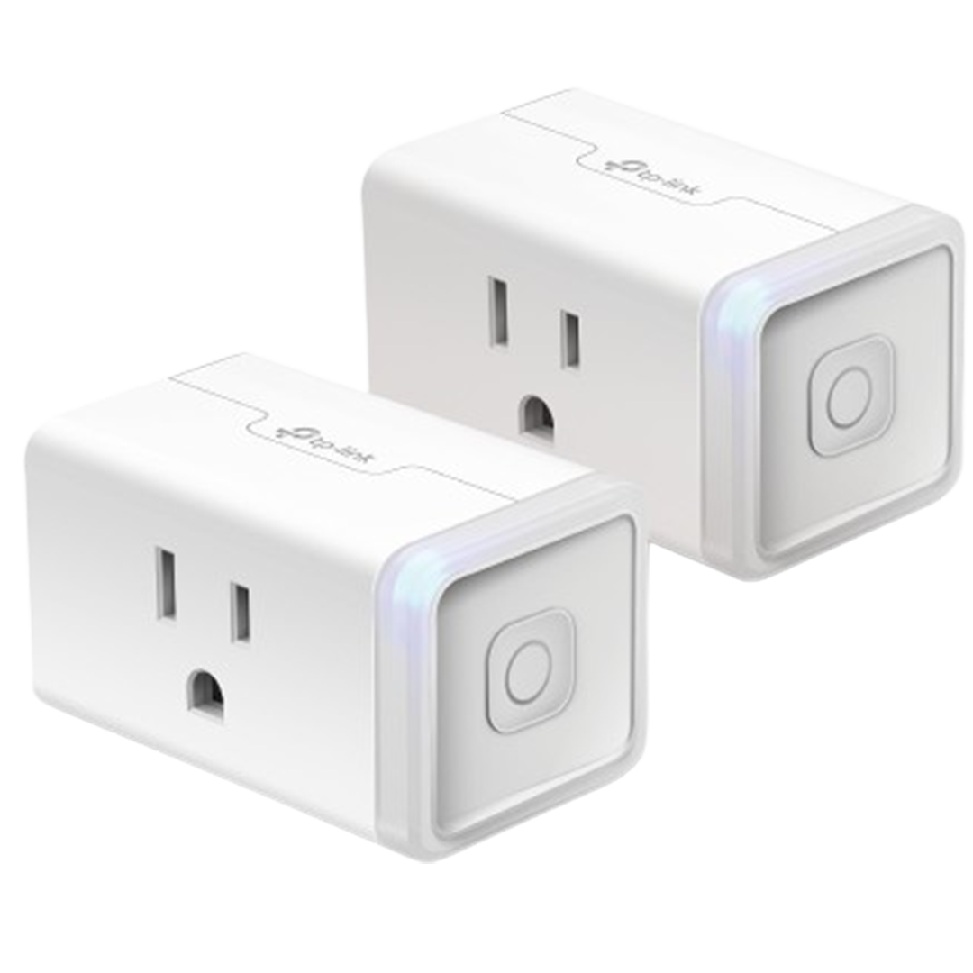 Box packaging of the Kasa Smart Plug Mini, 15A, detailing its features as one of the best smart outlets for compact spaces.