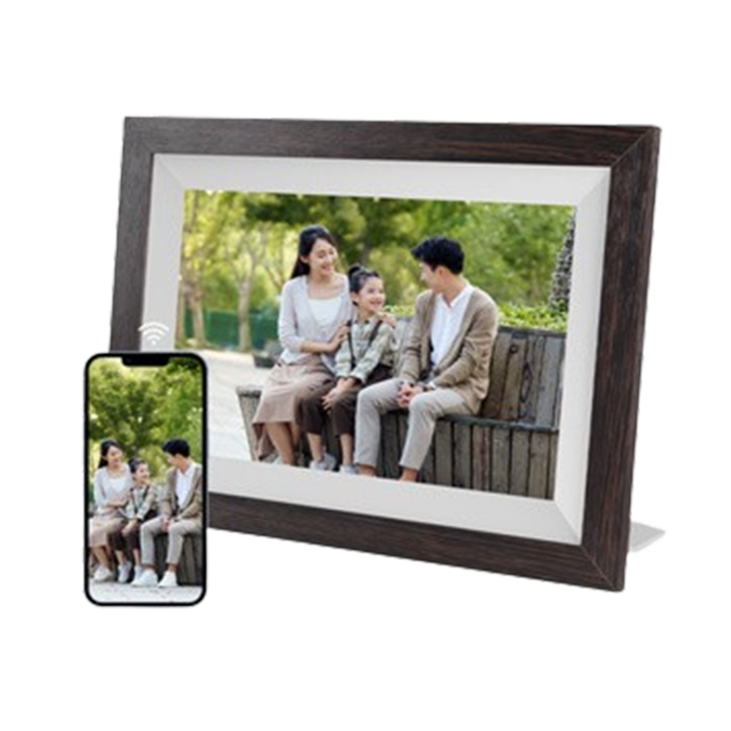 Immerse yourself in the colors of the outdoors with the Kodak 10.1 Inch Smart Digital Photo Frame, the best battery powered frame for your scenic photos.