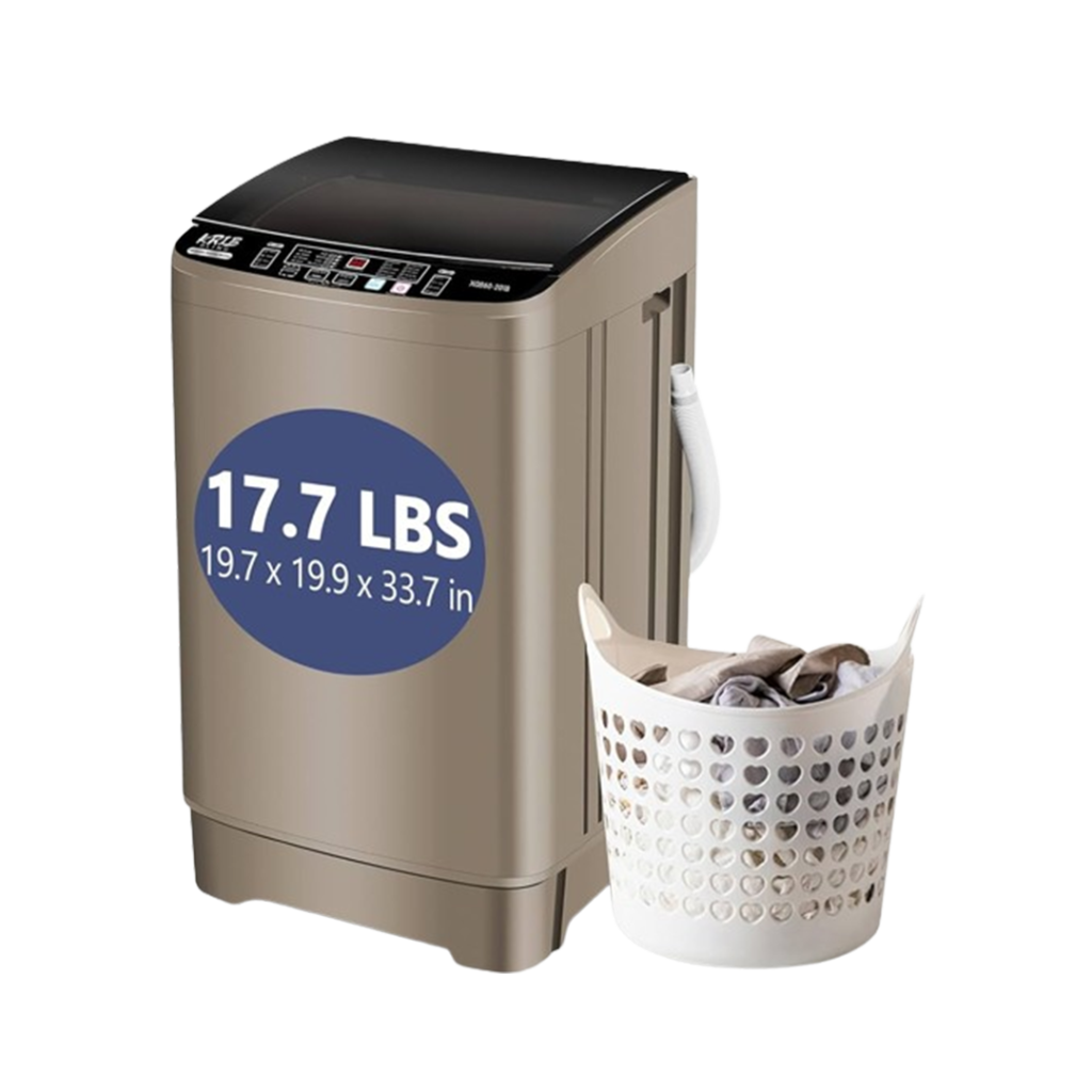Krib Bling Washing Machine presents an elegant and robust solution for washing comforters and other large items, combining style with powerful performance.