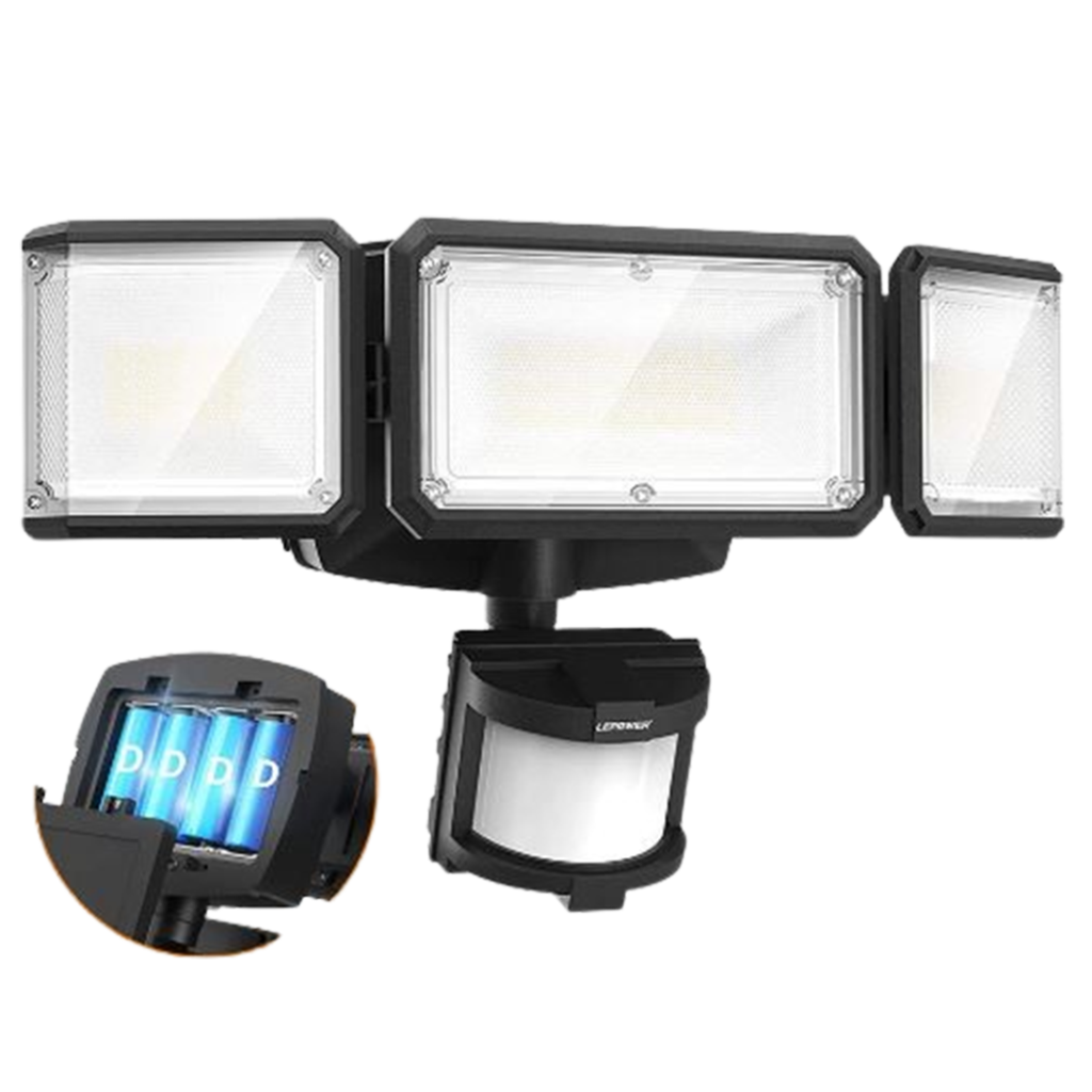 The LEPOWER LED Security Light is a highly recommended outdoor motion sensor flood light, offering bright and reliable illumination for any outdoor space.