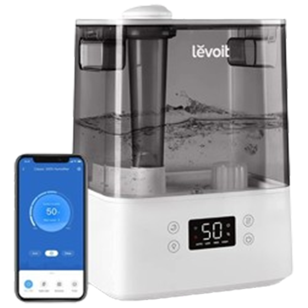 Optimize your plant's environment with the Levoit Classic 300S, highly rated as one of the best plant humidifiers, and enjoy its smart, user-friendly features.