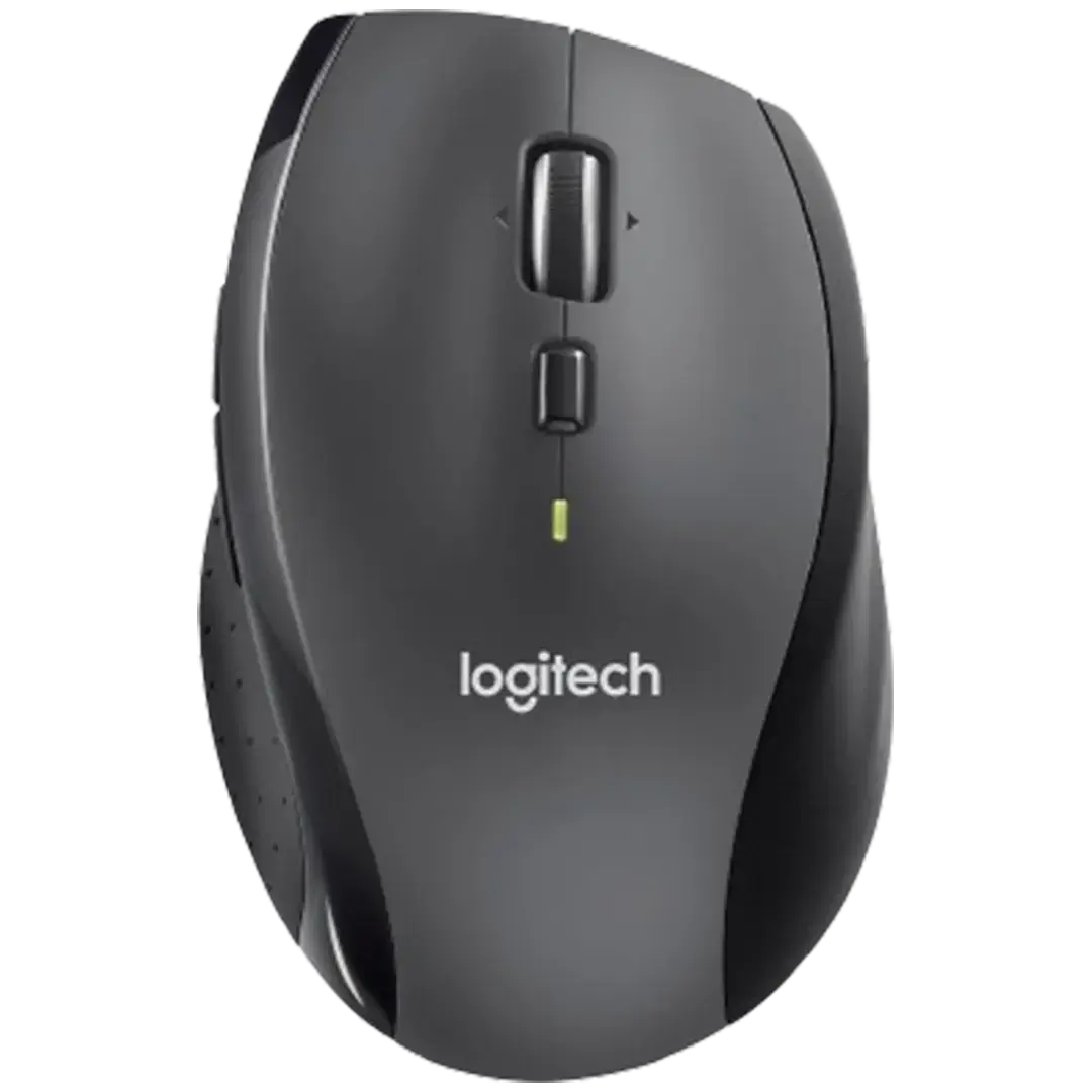 The Logitech M705 Marathon wireless mouse in graphite offers a sleek look combined with an impressive battery life. It ranks as the best Logitech mouse for work for individuals who need a reliable mouse that can keep up with the demands of a busy workday.