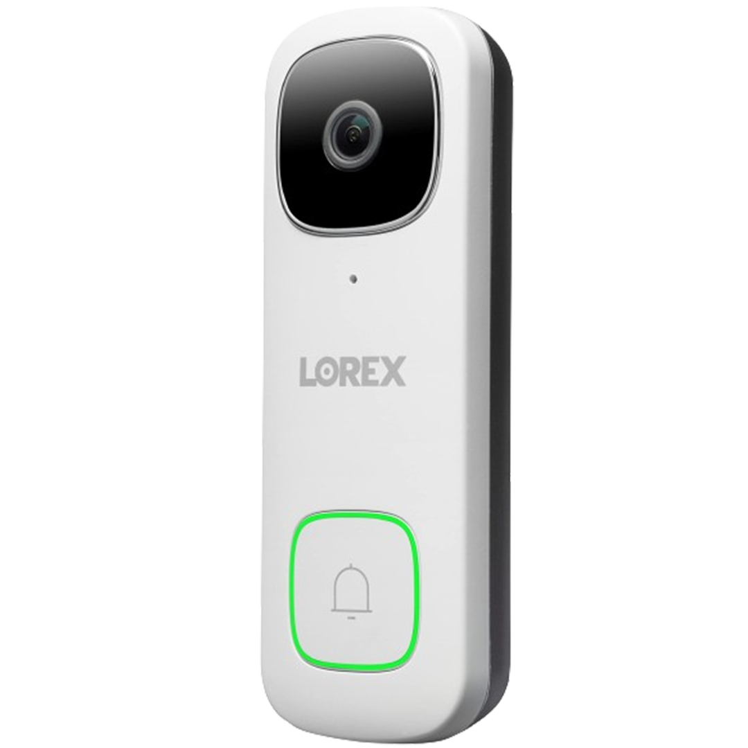 Opt for Lorex 2K Wired Video Doorbell for advanced security; a leading best smart doorbell without subscription, ensuring crystal-clear imaging and reliable alerts.