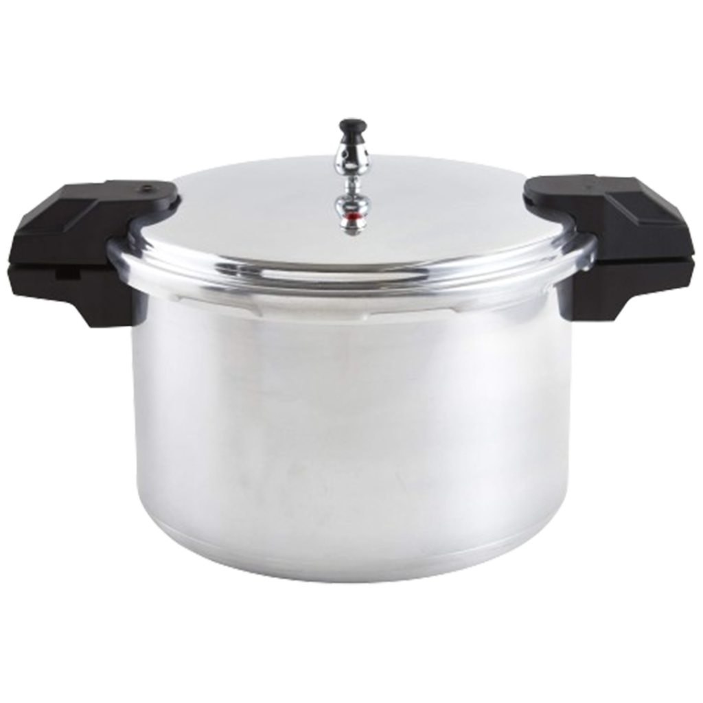 The Mirro Pressure Cooker, one of the best electric pressure cookers for canning, offers fast, even heating for your home canning needs.