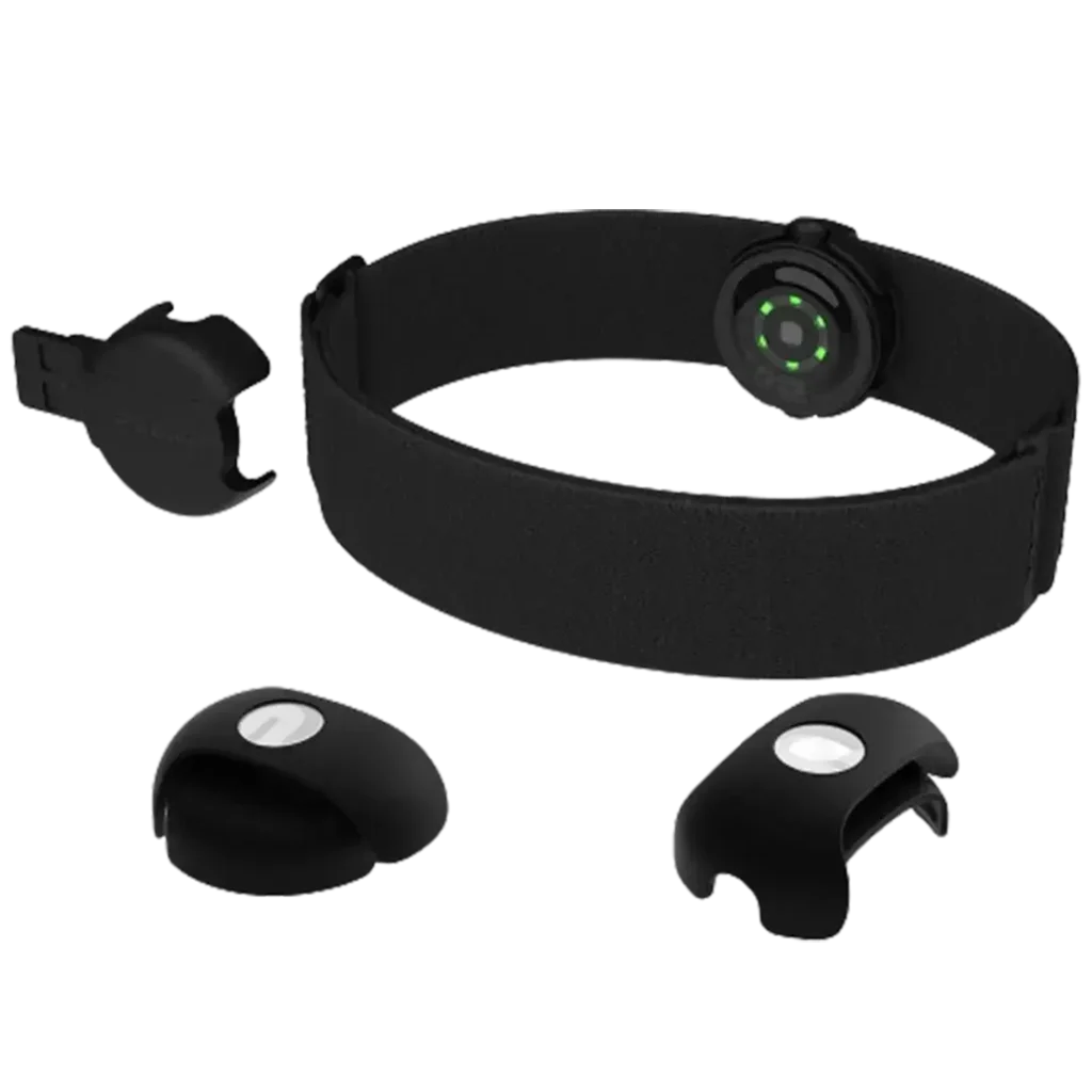 The Polar OH1+ is a versatile and best wearable heart rate monitor that offers optical heart rate measurement from the arm or temple.