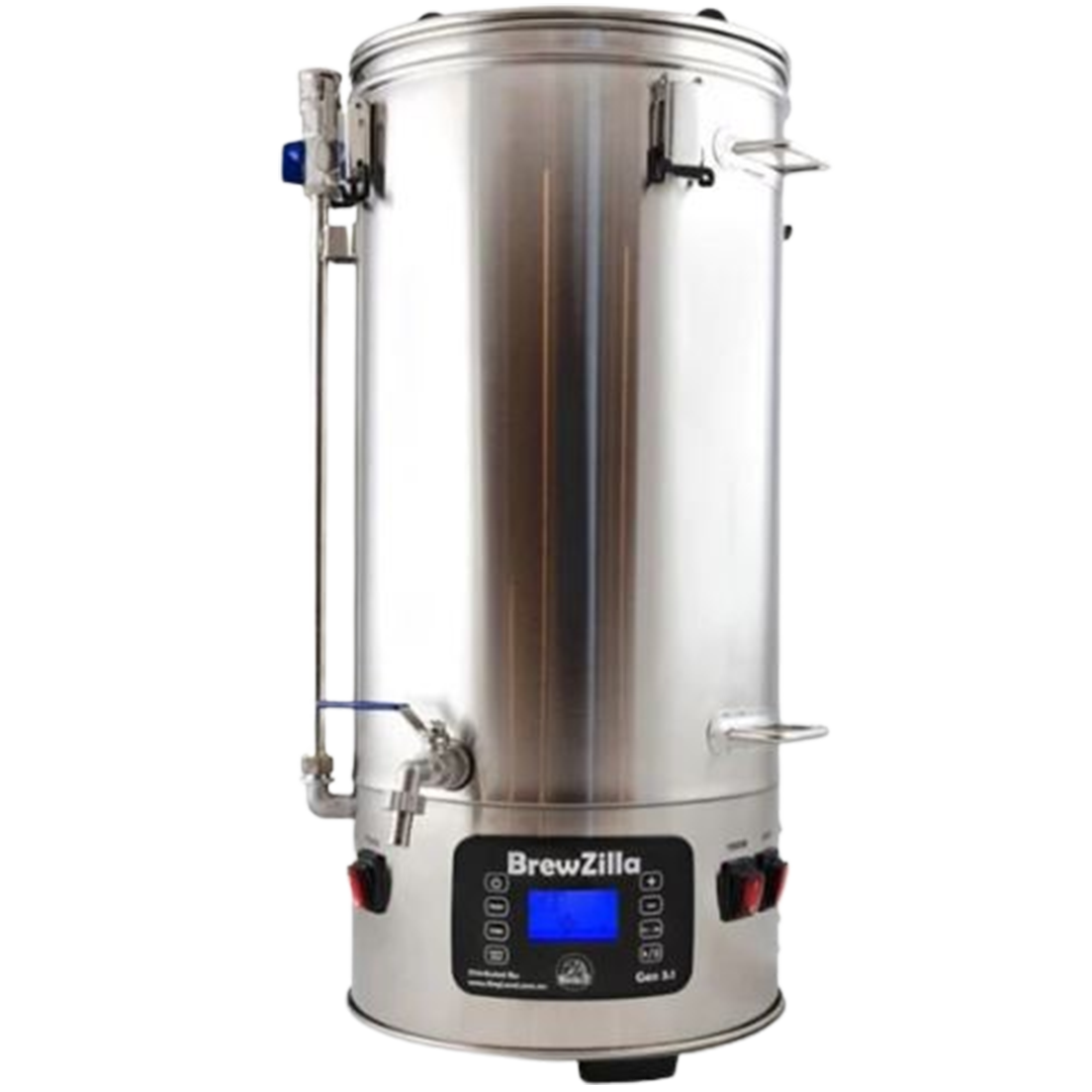 The RoboBrew V3 electric brewing system with a built-in pump, delivering exceptional quality and efficiency for the best beer brewing process.