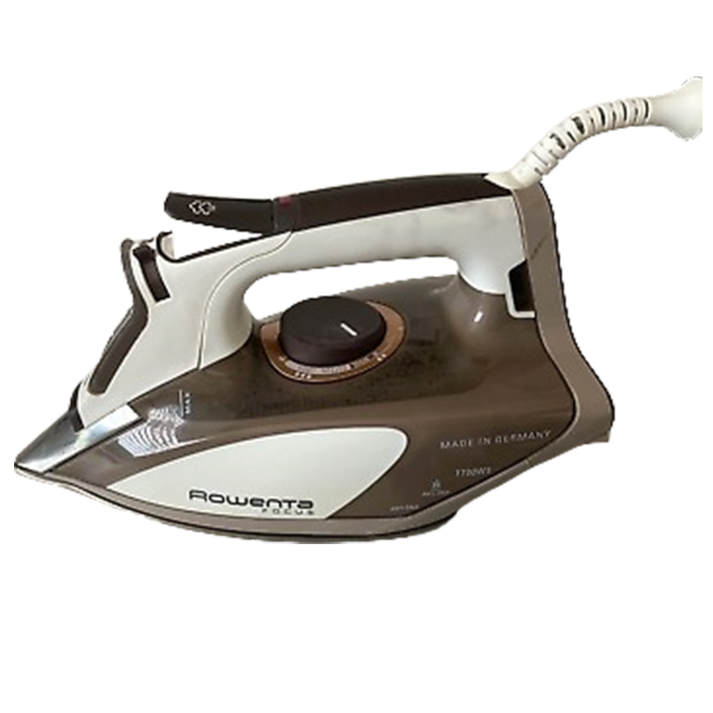 The Rowenta DW5080 Micro Steam Iron, designed for precision and control in quilting with its 1700-watt power.