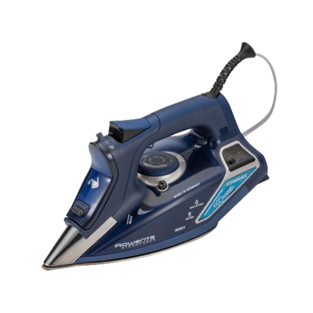 The Rowenta DW9280 Digital Display Steam Iron, equipped with precise temperature control, is one of the best quilting steam irons on the market.