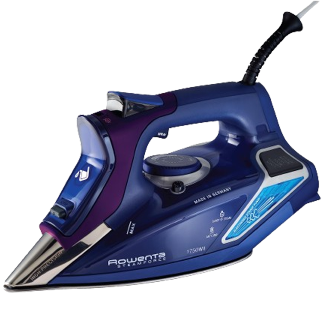 Perfect your quilting with the Rowenta DW9280 Steam Iron, featuring a digital display for precise fabric care.