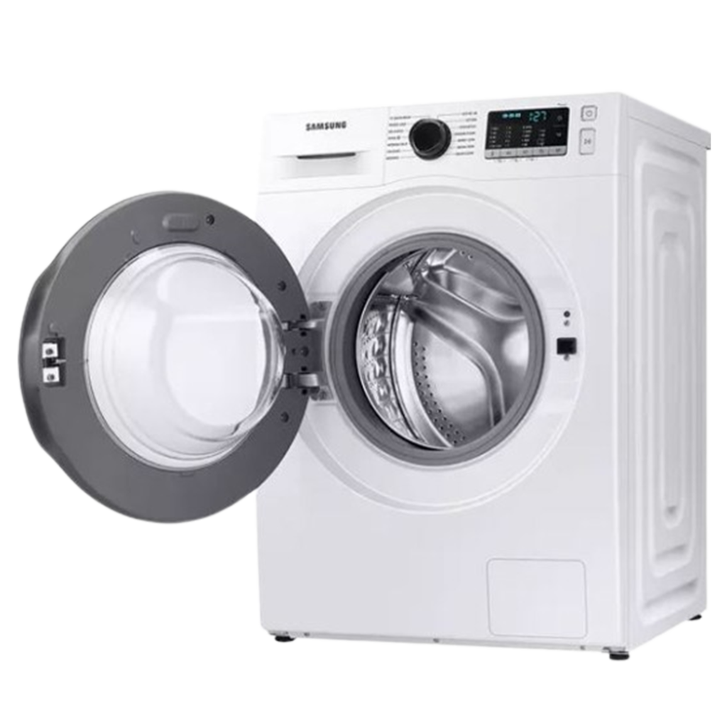 Samsung Series 5 WW80TA046AE offers a peaceful laundry experience, ranking it among the best quiet washing machines.
