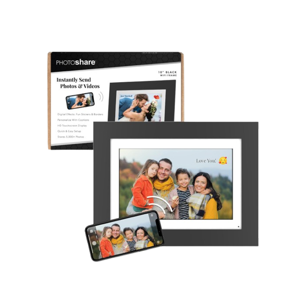 Best battery powered digital photo frame from Simply Smart Home, bringing the laughter and joy of a family gathering to your daily view.