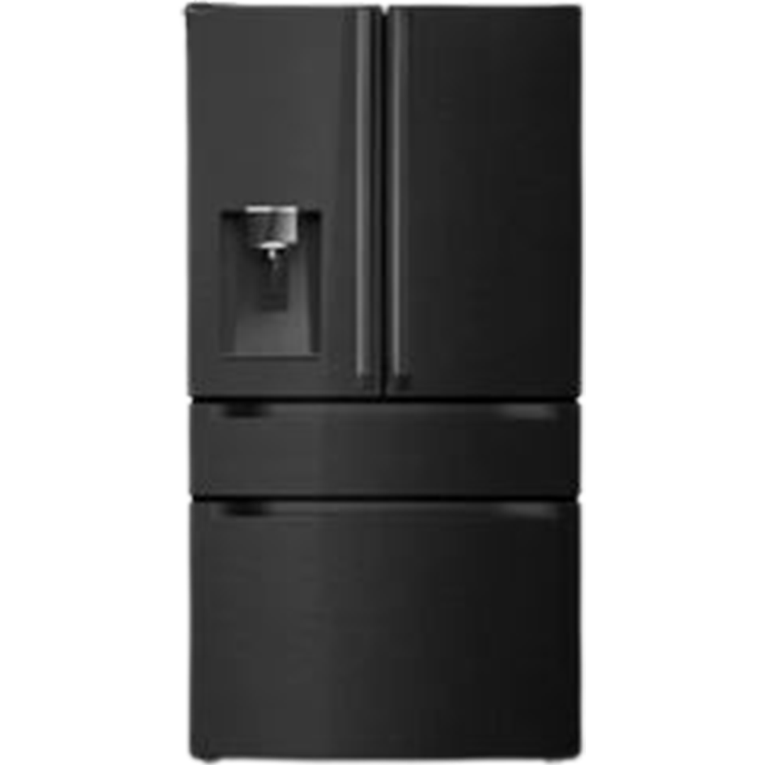The SMETA French Door refrigerator is recognized as the best refrigerator with a nugget ice maker, enhancing your kitchen with its superior design and technology.